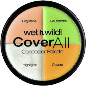 wet n wild Gezicht Bronzer & Highlighter Coverall Concealer Palette