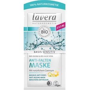 Lavera Basis Sensitiv Gezichtsverzorging Anti-rimpel masker Q10