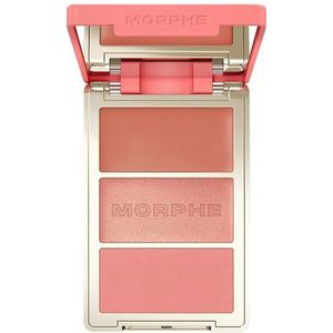Morphe Make-up gezicht Blush & Bronzer Cheek Thrills Rouge Trio After Party Beach Bonfire 1 Stk. (€ 22,32 / 1 stuks)