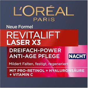L’Oréal Paris Gezichtsverzorging Dag & Nacht Laser X3 anti-age nachtverzorging