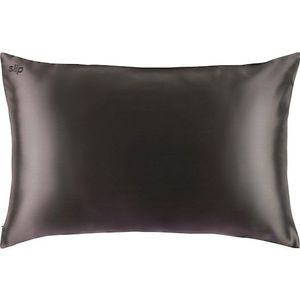slip - Pure Silk Pillowcase - Charcoal - Kussensloop - 40 cm x 80 cm - 1 Stk.