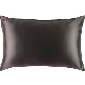 slip Accessoires Pillowcases Pure Silk Pillowcase Charcoal 40 cm x 80 cm