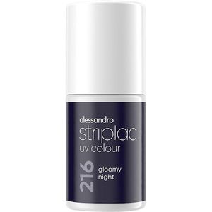 Alessandro - Striplac UV Colour - Gel Nagellak - Gloomy Night - 6.5 ml
