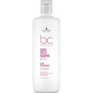 Schwarzkopf Bonacure Color Freeze Shampoo 1000ml - Normale Shampoo Vrouwen
