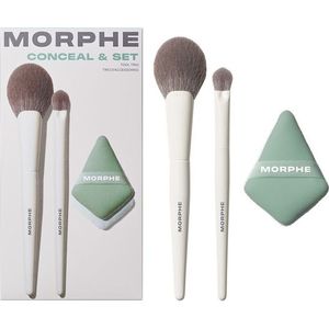 Morphe - Conceal & Set Tool Trio - Make-up Kwasten - 3 Stuks