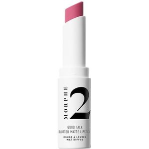 Morphe Lippen Make-up Lippenstift Good Talk Blotted Matte Lipstick Flirty Pink