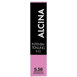 ALCINA Coloration Color Creme – Intensive-Tönung Color Cream Intensive Tint 3.66 donkerbruin intensief violet 60 ml (€ 340,67 / 1 l)