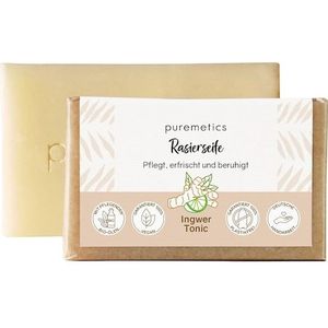 puremetics Verzorging Natural-soapsGinger Tonic scheerzeep 75 g (€ 102,13 / 1 kg)