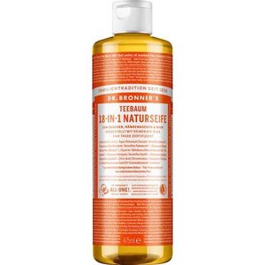 Dr. Bronner's Verzorging Vloeibare zeep Theeboom 18-in-1 natuurlijke zeep 475 ml (€ 28,34 / 1 l)
