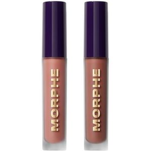 Morphe Lippen Make-up Lippenstift Holiday Collection Kiss & Break Up Soulmatte Lip Duo Liquid Lipstick Kiss Goodbye 2 g + Liquid Lipstick Wifey 2 g 2 g ()