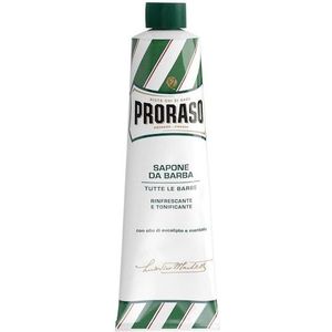 Proraso Green scheercrème in tube Travel 10 ml