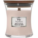 WoodWick Kamergeuren Geurkaarsen Vanilla & Sea Salt Ellipse Jar