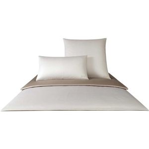 JOOP! Beddengoed Micro Pattern Bed linen Micro Pattern Hazelnut 135 x 200 cm + 80 x 80 cm