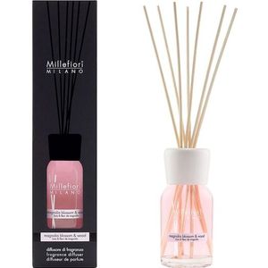 Millefiori Milano Geurstokjes 100 ml - Magnolia Blossom & Wood