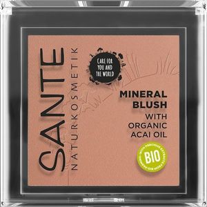 Sante Naturkosmetik Make-up gezicht Rouge & Bronzer Mineral Blush No. 02 Coral Bronze