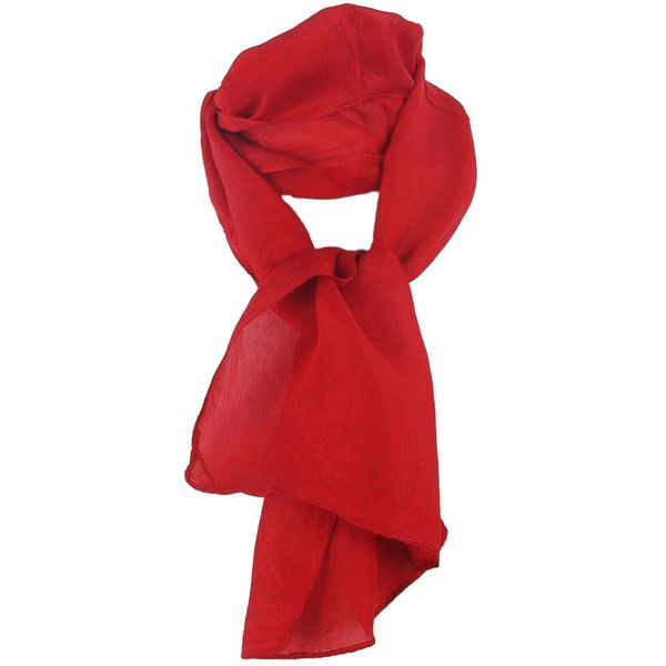 Rode zijden sjaal cadeau voor haar herfstkleuren rode sjaal Accessoires Sjaals & omslagdoeken Sjaals rode handgeschilderde zijden sjaal handgeschilderde sjaal bruine zijden sjaal oranje zijden sjaal 