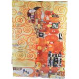 Schilderij-sjaal met afbeelding van Gustav Klimt