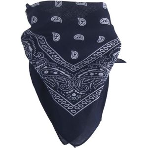 Boerenzakdoek / bandana in donkerblauw