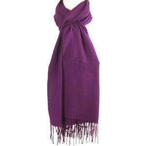 Cyclaam pashmina sjaal, smal model