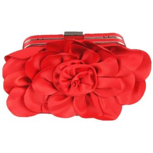 Rode rozen box clutch