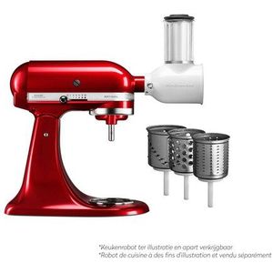 KitchenAid Groentesnijder en rasp uitbreidingspakket accessoires - 5KSMEMVSC