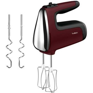 Tefal Powermix Silence HT652538 mixer Handmixer Rood - Handmixer - Rood