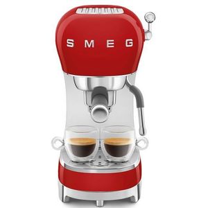 Espressomachine Smeg ECF02 50 Style Rood