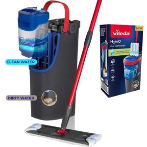 Dweilsysteem H2prO Flat Mop