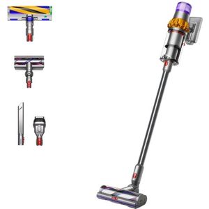 Dyson V15 Detect Absolute draagbare stofzuiger Nikkel, Geel Zonder stofzak