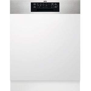 AEG FEE7571APM EcoLine - half geintegreerde vaatwasser | Airdry | Besteklade | Energielabel B