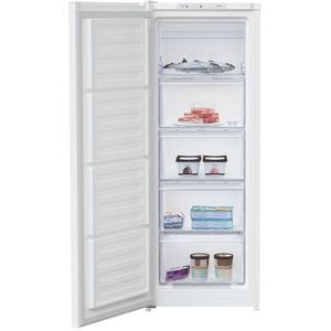 Rechtopstaande vriezer - BEKO - RFSM200T40WN - Klasse E - 196 L - 145,7 x 54 x 57,5 cm - Wit
