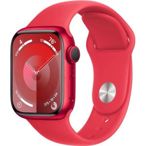 Watch Series 9 - 41mm (PRODUCT)RED Aluminium/(PRODUCT)RED Sport Band (S/M)