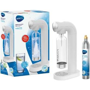 Brita SodaONE Bruiswatertoestel Wit - met 1 CO2-cilinder en 1 Soda fles