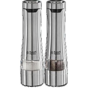 Russell Hobbs Peper- & Zoutmolen Set Elektrisch - 23 cm - RVS