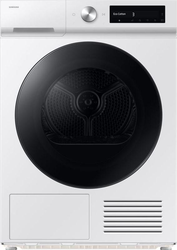 Samsung - Dv90DB7845GWU3 - Warmtepompdroger - Wit - 9 Kg - Energielabel A