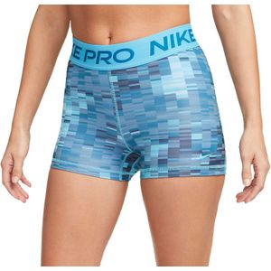 Korte broeken Nike Pro Women s 3-Inch All-Over-Print Shorts dx0046-416