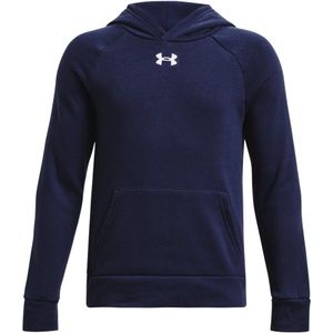 Sweatshirt met capuchon Under Armour UA Rival Fleece Hoodie-BLU 1379792-410 YLG