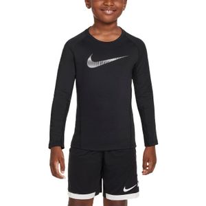 T-shirt met lange mouwen Nike Pro Warm Crew Sweatshirt Kids dv3244-010