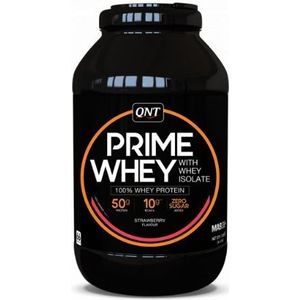 Eiwitpoeders QNT PRIME WHEY- 100 % Whey Isolate & Concentrate Blend 2 kg Strawberry mas0039