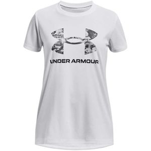 T-shirt Under Armour UA Tech Print BL SSC-WHT 1377016-101 YLG