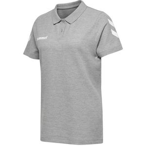 T-shirt Hummel Cotton Poloshirt Women Grey 203522-2006