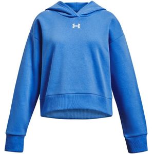 Sweatshirt met capuchon Under Armour UA Rival Fleece Crop Hoodie-BLU 1379517-464