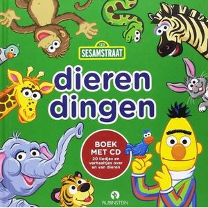 Dierendingen, Sesamstraat - Boek + CD