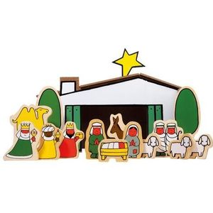 Houten Kerststal Dick Bruna