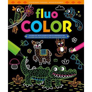 Fluo Color kleurblok / Fluo Color bloc de coloriage