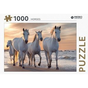 Horses Legpuzzel (1000 stukjes) - Rebo Productions