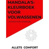 Mandala's-kleurboek voor volwassenen-Kleuren extra makkelijk-A5 Mini- Allets Comfort
