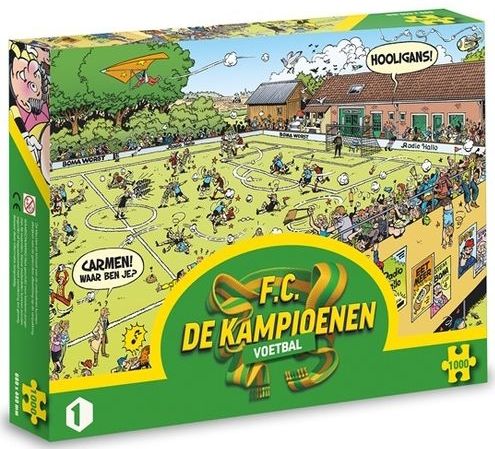 F.C. De Kampioenen - Voetbal Puzzel (1000 Stukjes)