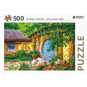 Rebo Productions Legpuzzel Hobbit House Karton 500 Stukjes