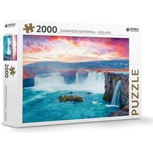 Rebo legpuzzel 2000 stukjes - Godafoss waterfall